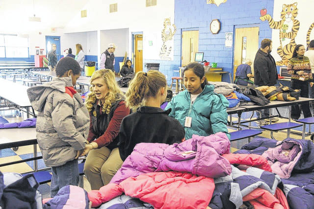 Roanoke City Public Schools collects winter coats for students