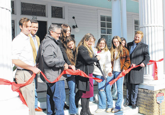 <p>It was day of joyous celebration as the Rentz family finally cut the ribbon this past Friday, marking the start of their new journey as owners of the Historic Herring House.</p>
                                 <p>Michael B. Hardison | Sampson Independent</p>